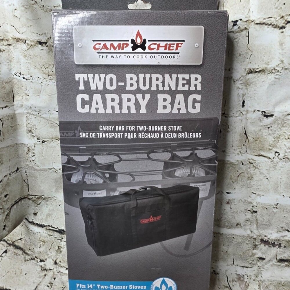 Camp Chef Two Burner Carry Bag for 14" 2 Burner Camping Stove  BAG ONLY